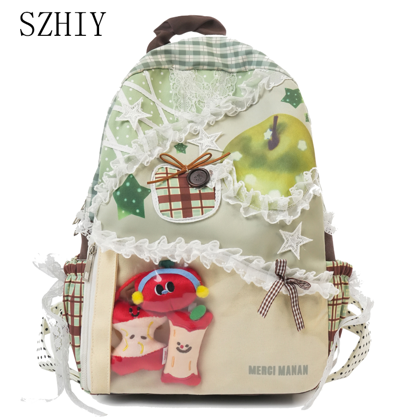 Canvas Backpack Casual - Kleurrijke rugzak voor studenten en vrouwen