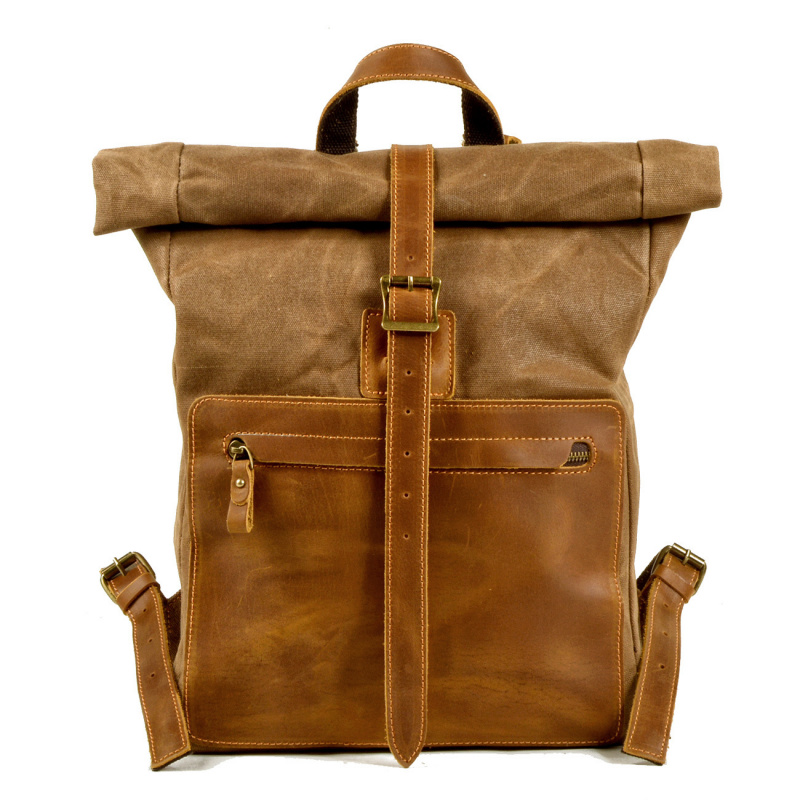 Canvas Backpack Casual - Nieuwe, eenvoudige en retro rugzak van