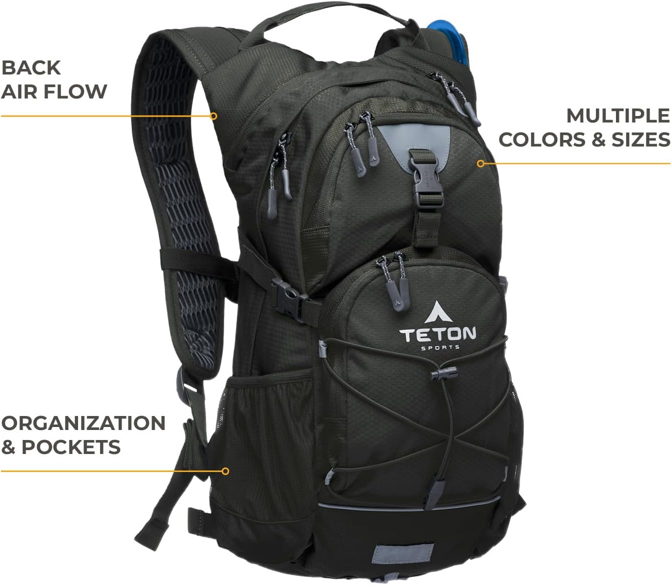 Teton Oasis/Trailrunner hydrat - Rain Cover Backpack recensie en prijs
