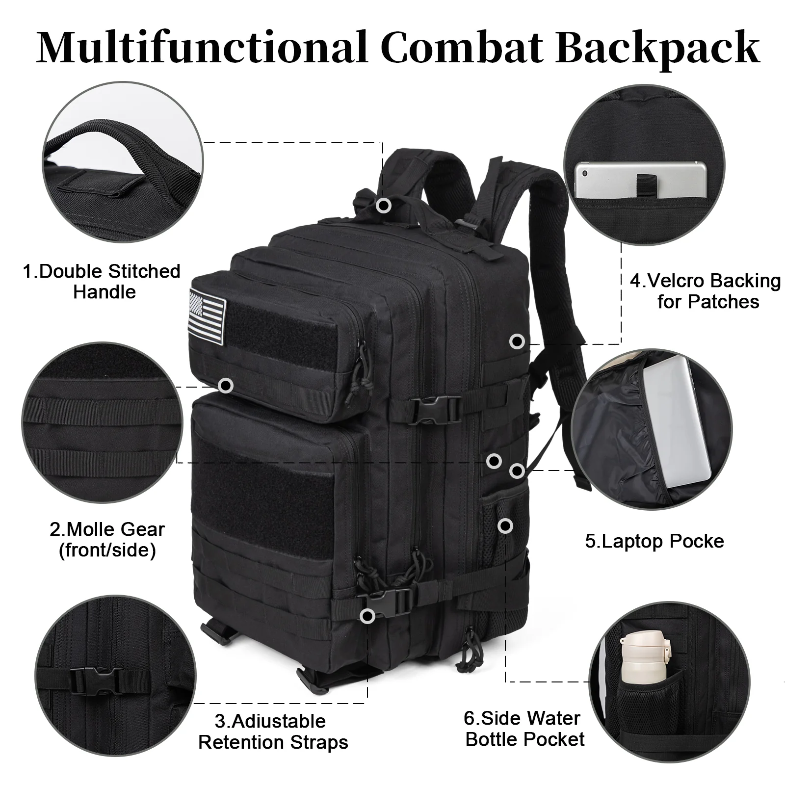 60L Militaire Tactische Rugzak - Urban Backpack Tactical recensie en prijs
